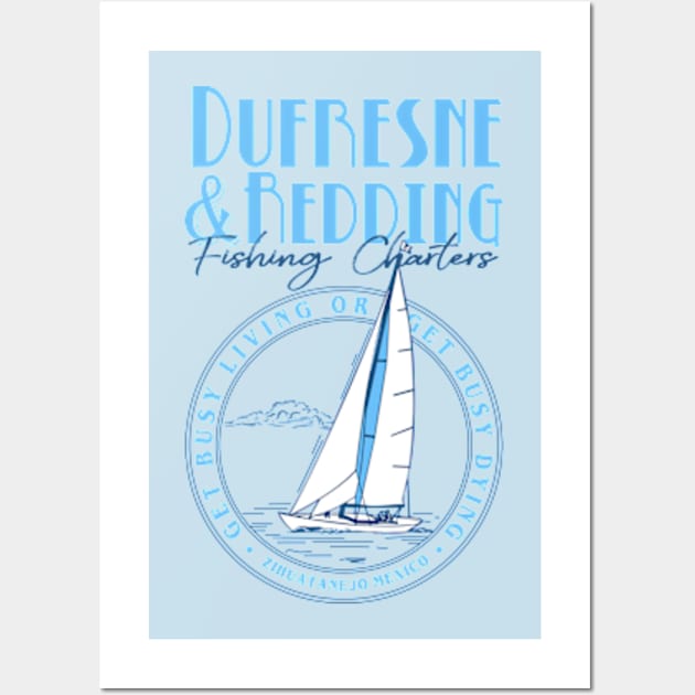 Dufresne and Redding Fishing Charters Wall Art by deadright